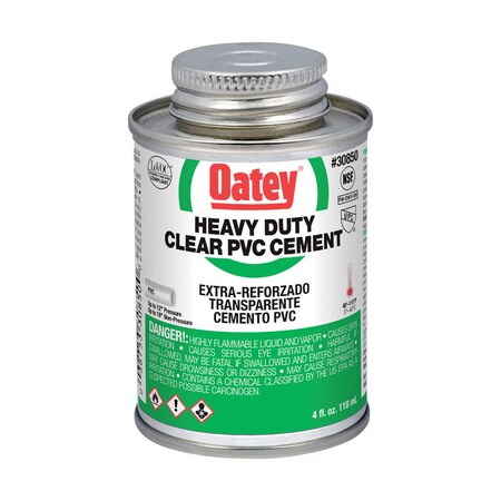 Oatey Cement Pvc Heavy 4Oz 30850